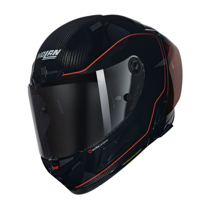 Casco Nolan X-804 Rs U.c. Asso Di Picche Carbonio Nero Rosso