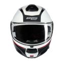 Casco Nolan N100-6 Incognito Bianco Rosso Nero