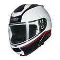 Casco Nolan N100-6 Incognito Bianco Rosso Nero
