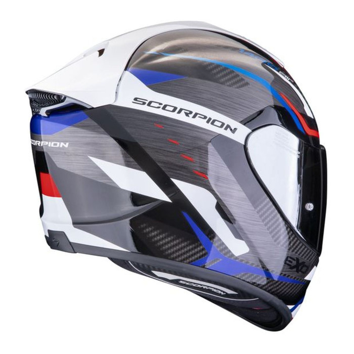 Casco Scorpion Exo-1400 Evo Ii Air Accord Nero-blu-bianco