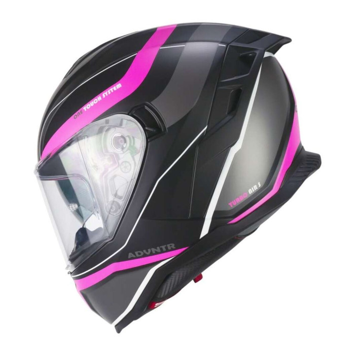 Casco Integrale Cgm 363x Shot Run Nero Fucsia Fluo Opa