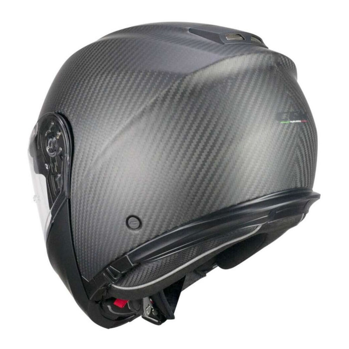 Casco Modulare Carbonio Cgm 560c Mad Pro Carbon Nero Opaco