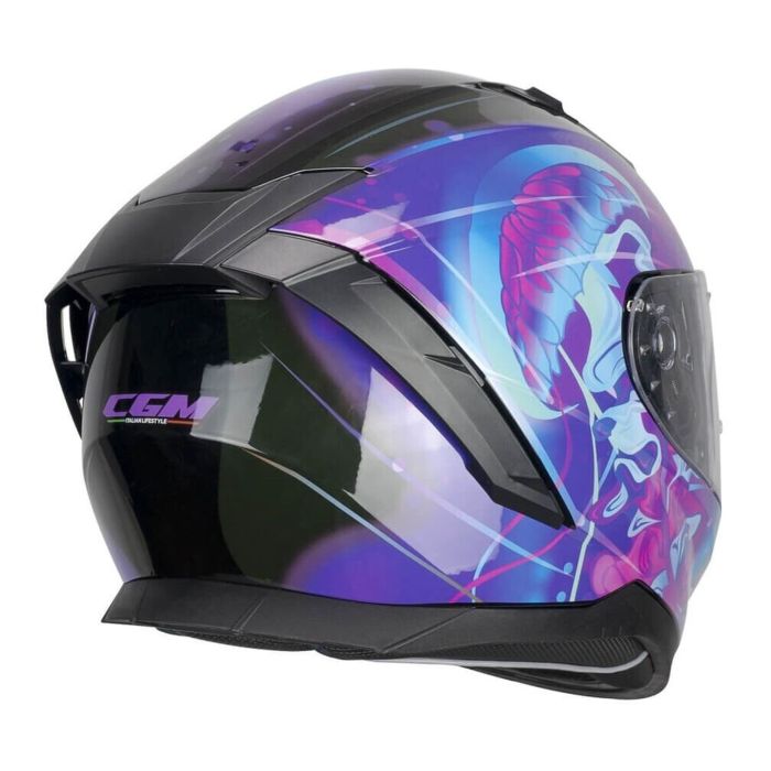 Casco Integrale Cgm 311s Blast Jelly Nero Viola