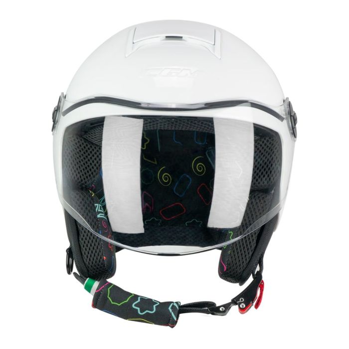 Casco Bambino Cgm 261a Mini Mono Bianco