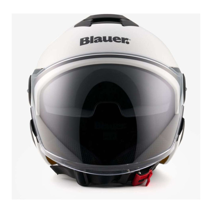 Casco Blauer Demi Jet Dj01 Mono Glossy White