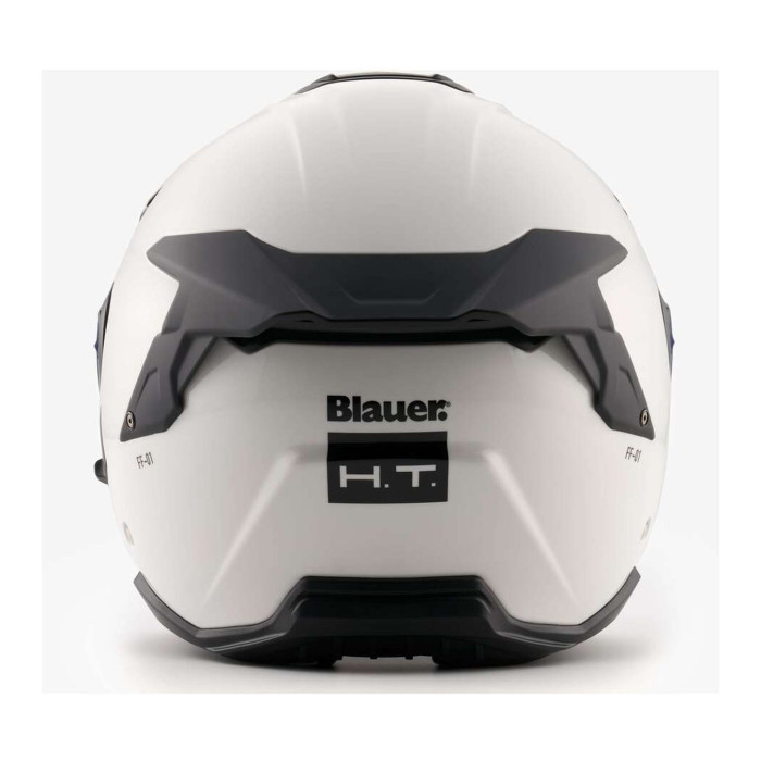 Casco Blauer Jet Jj01 Mono Glossy White