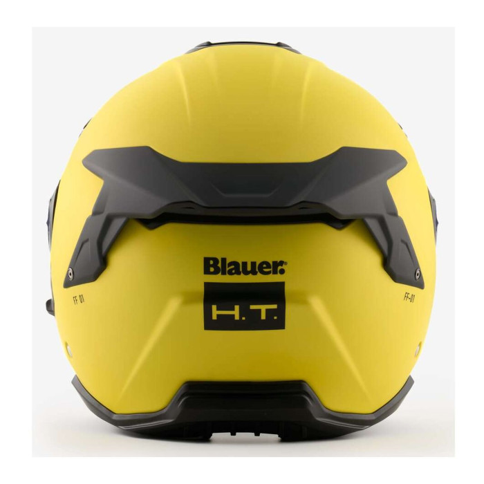 Casco Blauer Jet Jj01 Mono Matt Yellow
