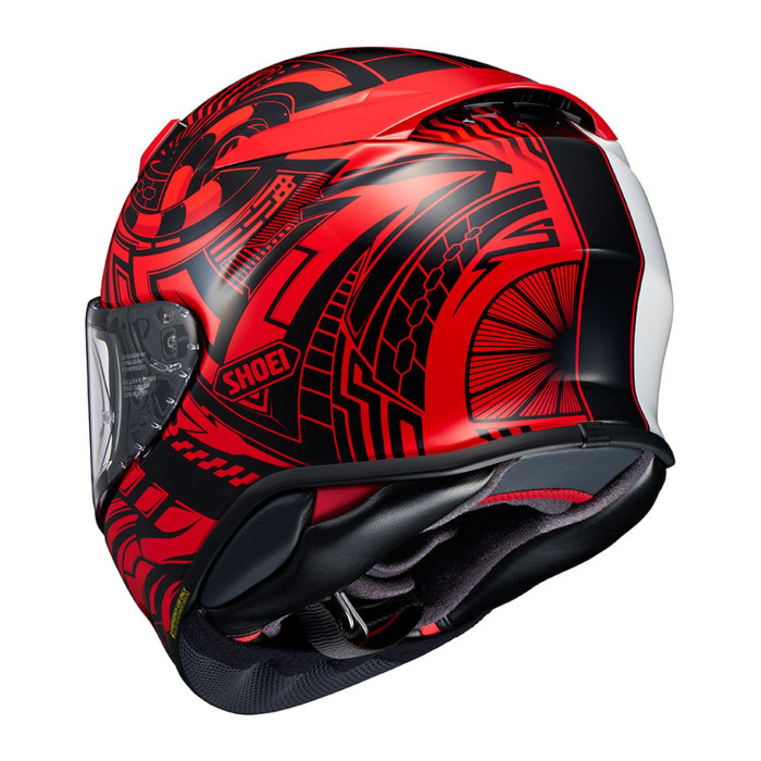 Casco Shoei Nxr2 Beaut Tc1 - Nero Rosso