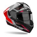 Casco Airoh Matryx Rocket Red Fluo Gloss