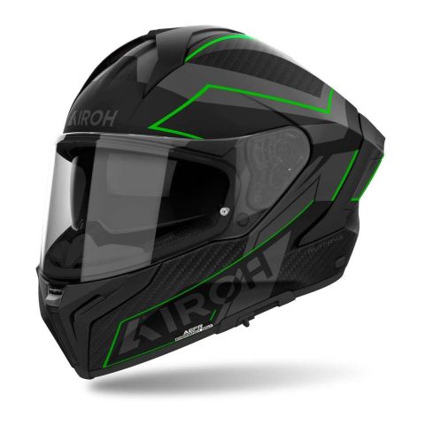 Casco Airoh Matryx Sentinel Green Matt