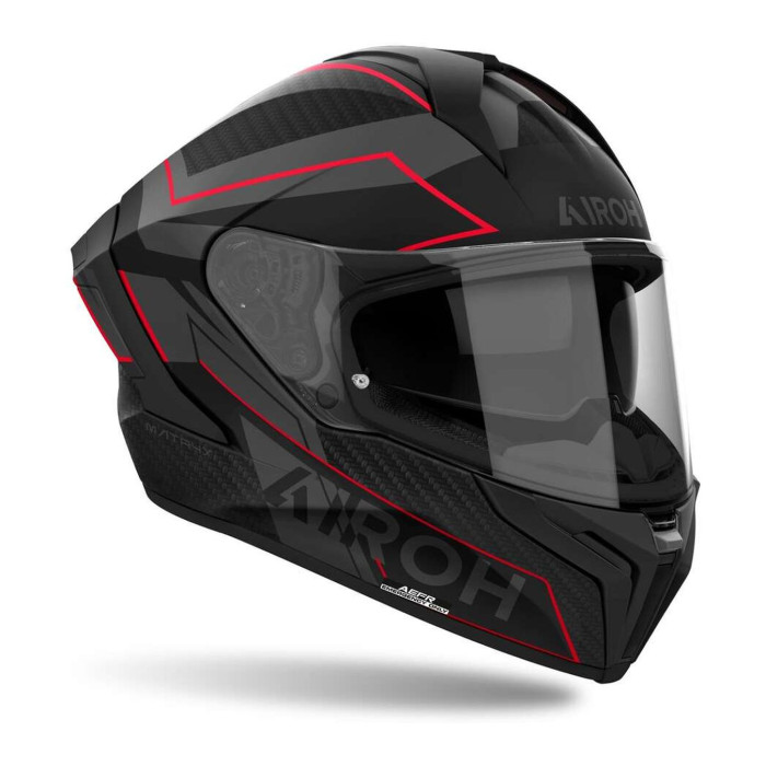 Casco Airoh Matryx Sentinel Red Matt