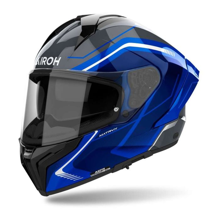 Casco Airoh Matryx Wide Blue Gloss