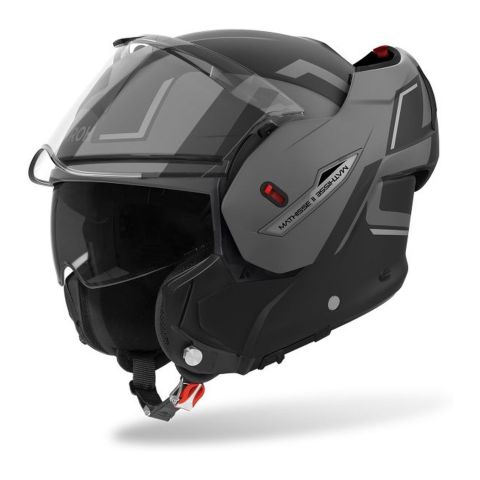 Casco Airoh Mathisse Ii Genius Grey Matt