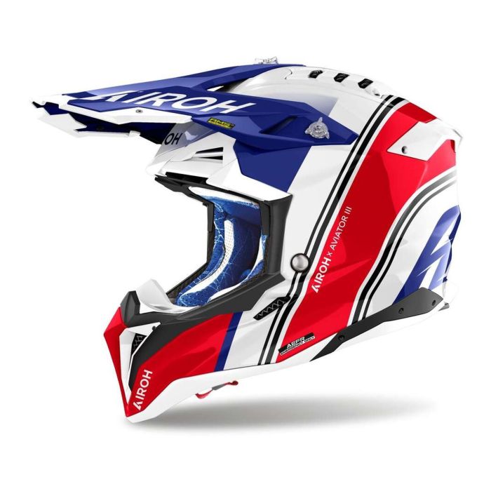 Casco Airoh Aviator 3 Hima Red Gloss