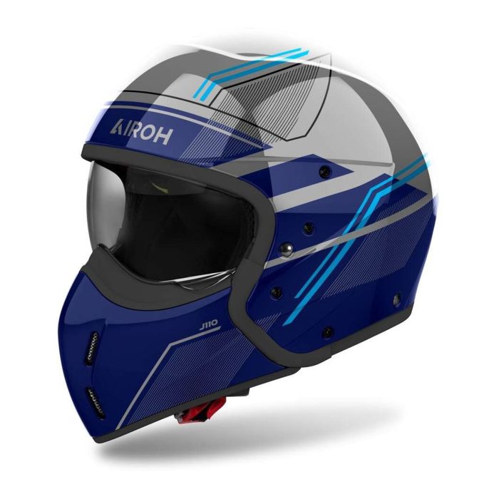 Casco Airoh J110 Slim Blue Gloss