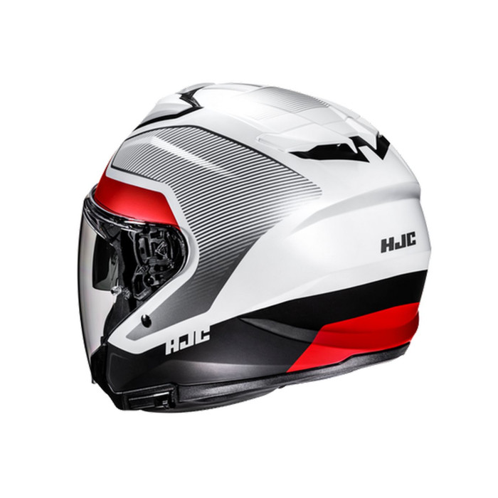 Casco Jet Hjc I31 Tevis Mc1sf Bianco Rosso