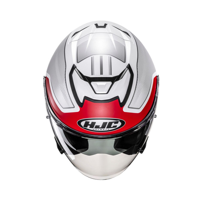 Casco Jet Hjc I31 Tevis Mc1sf Bianco Rosso