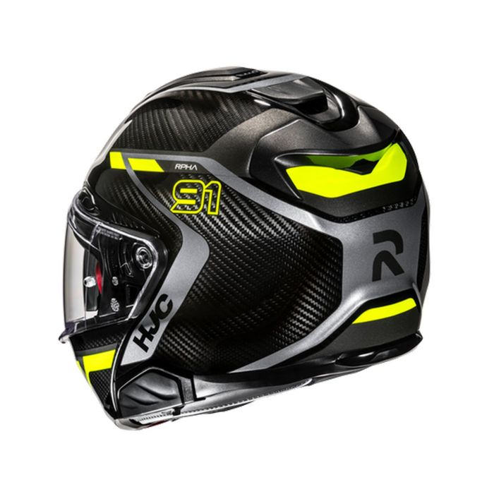 Casco Modulare Hjc Rpha 91 Carbon Lagos Mc3h