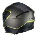 Casco Integrale Cgm 360g Kad Ride Grafite Giallo Fluo