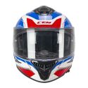 Casco Integrale Cgm 360s Kad Race Blu Rosso