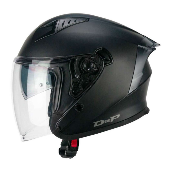 Casco Cgm 127a Deep Mono Nero Opaco