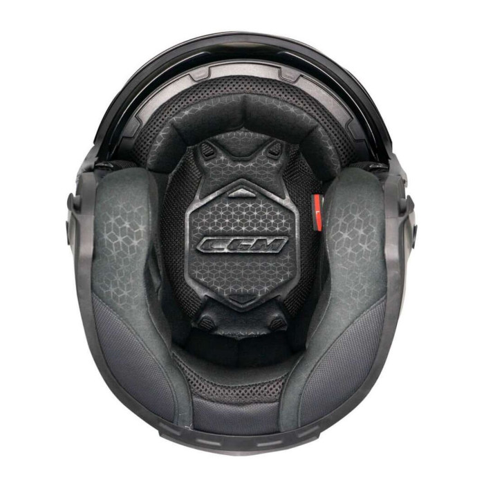 Casco Cgm 127a Deep Mono Nero Opaco