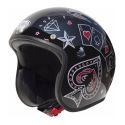 Casco Calotta Piccola Omologata Premier Le Petit Classic Card Nero