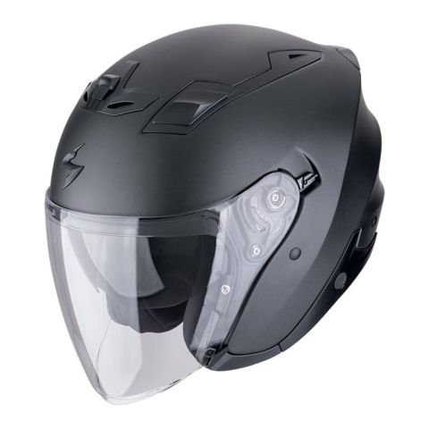 Casco in Fibra Scorpion Exo-z1 Solid Nero Perla Opaco