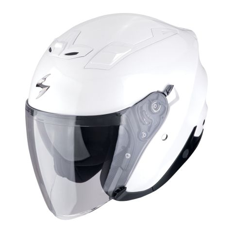 Casco in Fibra Scorpion Exo-z1 Solid Bianco Perla