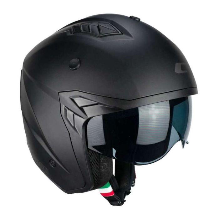 Casco Cgm 155a Rush Mono Nero Opaco