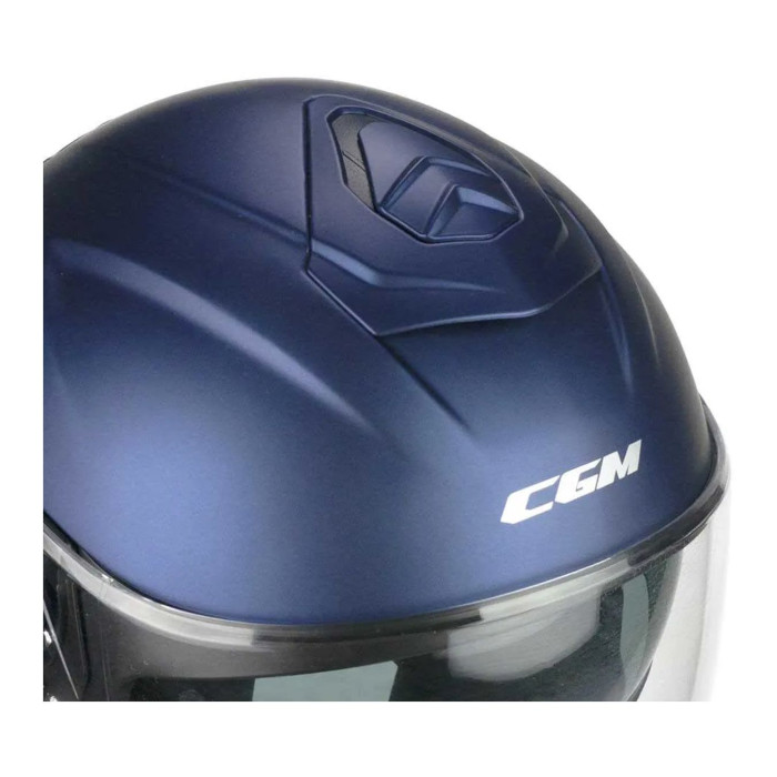 Casco Cgm 160a Jad Mono Blu Satinato