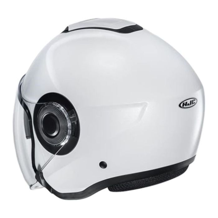 Casco Jet Hjc i40N Solid Semi Flat Pearl Whit