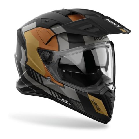 Casco Airoh Bandit Horn Gold Matt