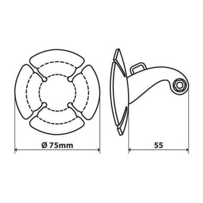 Optiline Fissaggio Adesivo Per Action Camera