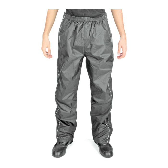 Pantalone Impermeabile Oj Down Plus Apertura Totale Nero