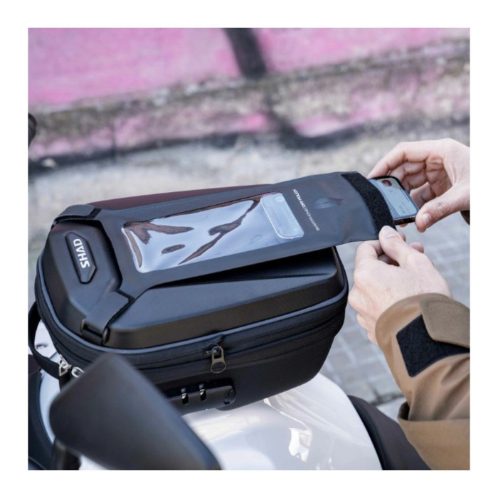 Shad Tank Bag 8 L Expandable – Click System Cod. X0se09clp