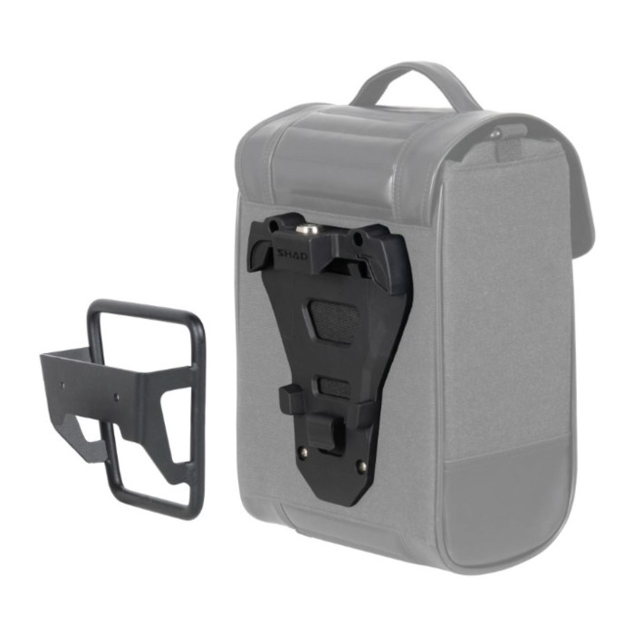 Shad Saddle Bag 1 Unit Cafe Racer (black Color) Cod. X0sr3821