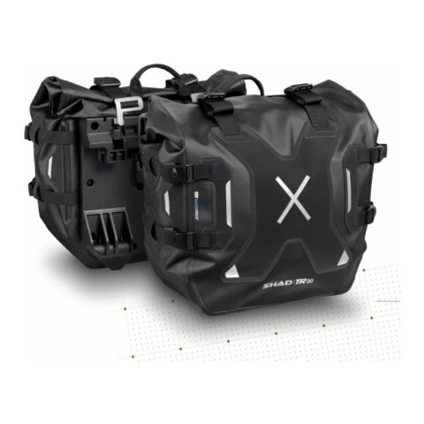 Shad Adventure Waterproof Terra Saddlebags Tr30 Cod. X0tr30