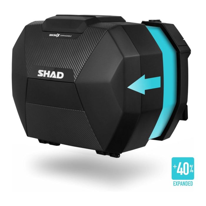 Shad Set Sc L/r Sh38x Expandable Carbon Cod. D0b38106