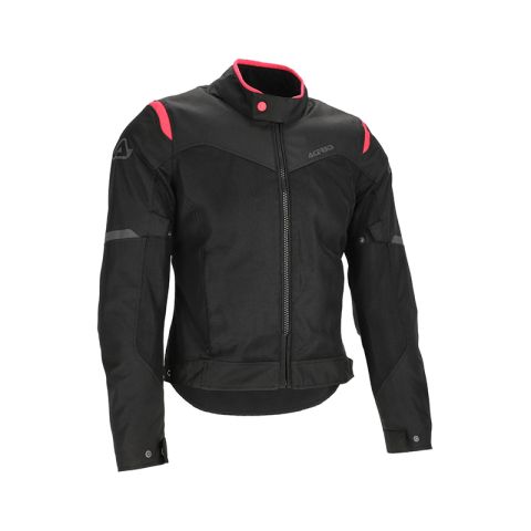 Giacca Donna Estiva Acerbis Ramsey Vented 2.0 Lady Black Pink
