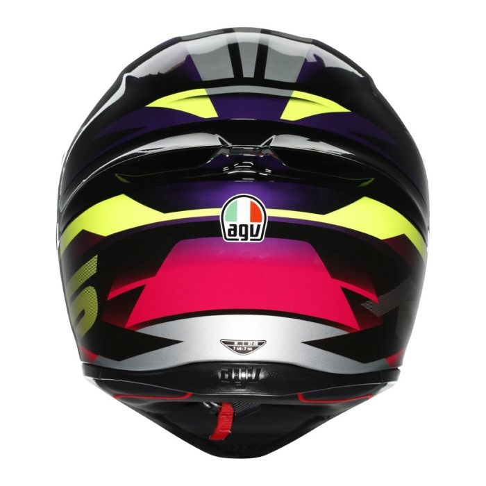 Casco Integrale Agv K1 S Fastlap E2206 Black/purple/pink