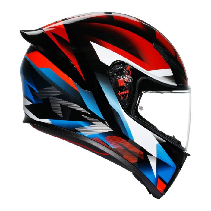 Casco Integrale Agv K1 S Fastlap E2206 Black/red/blue