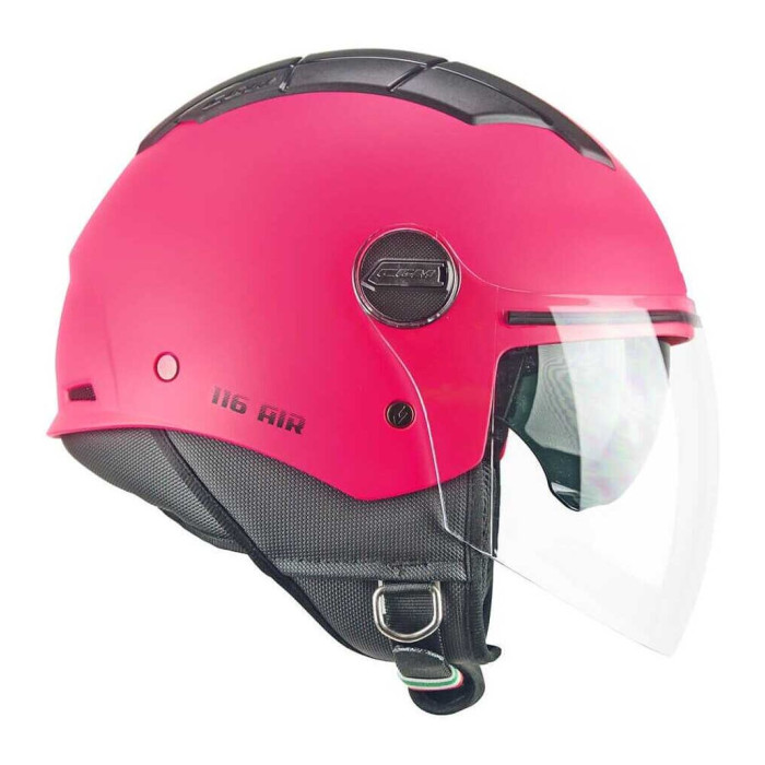Casco Estivo Cgm 116a Air Mono Rosa Fluo Opaco