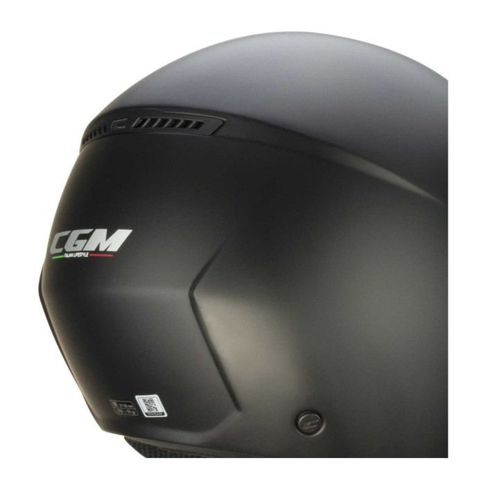 Casco Cgm 167a Flo Mono Visiera Lunga Nero Opaco