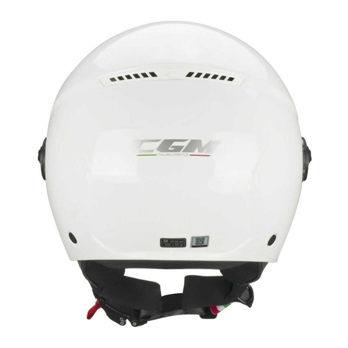 Casco Cgm 167a Flo Mono Visiera Lunga Bianco