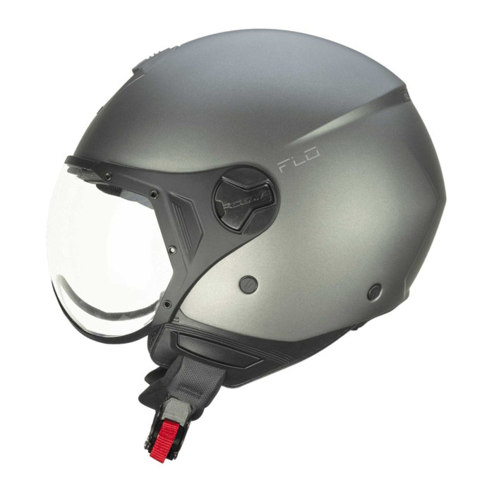 Casco Cgm 167a Flo Mono Visiera Sagomata Antracite Satinato