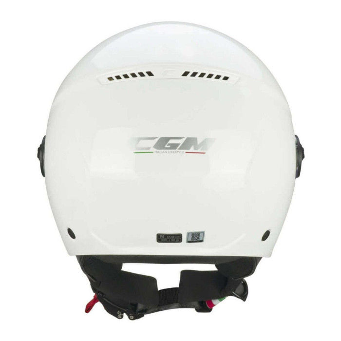 Casco Cgm 167a Flo Mono Visiera Sagomata Bianco