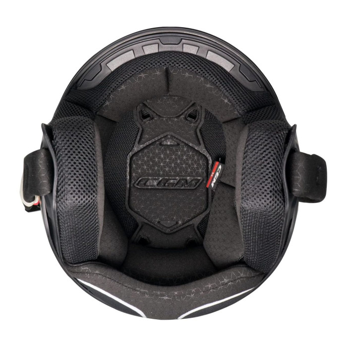 Casco Cgm 167a Flo Mono Visiera Sagomata Petrolio Satinato