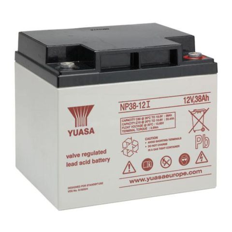 Batteria Al Piombo Yuasa Np38-12i38 Ah 12v Ricaricabile