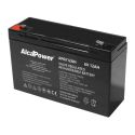 Batteria Al Piombo Ricaricabile AGM Per Servizi 6v 12ah
